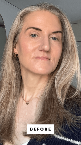 Allure executive beauty director Jenny Bailly before applying the Urban Decay Tube Job